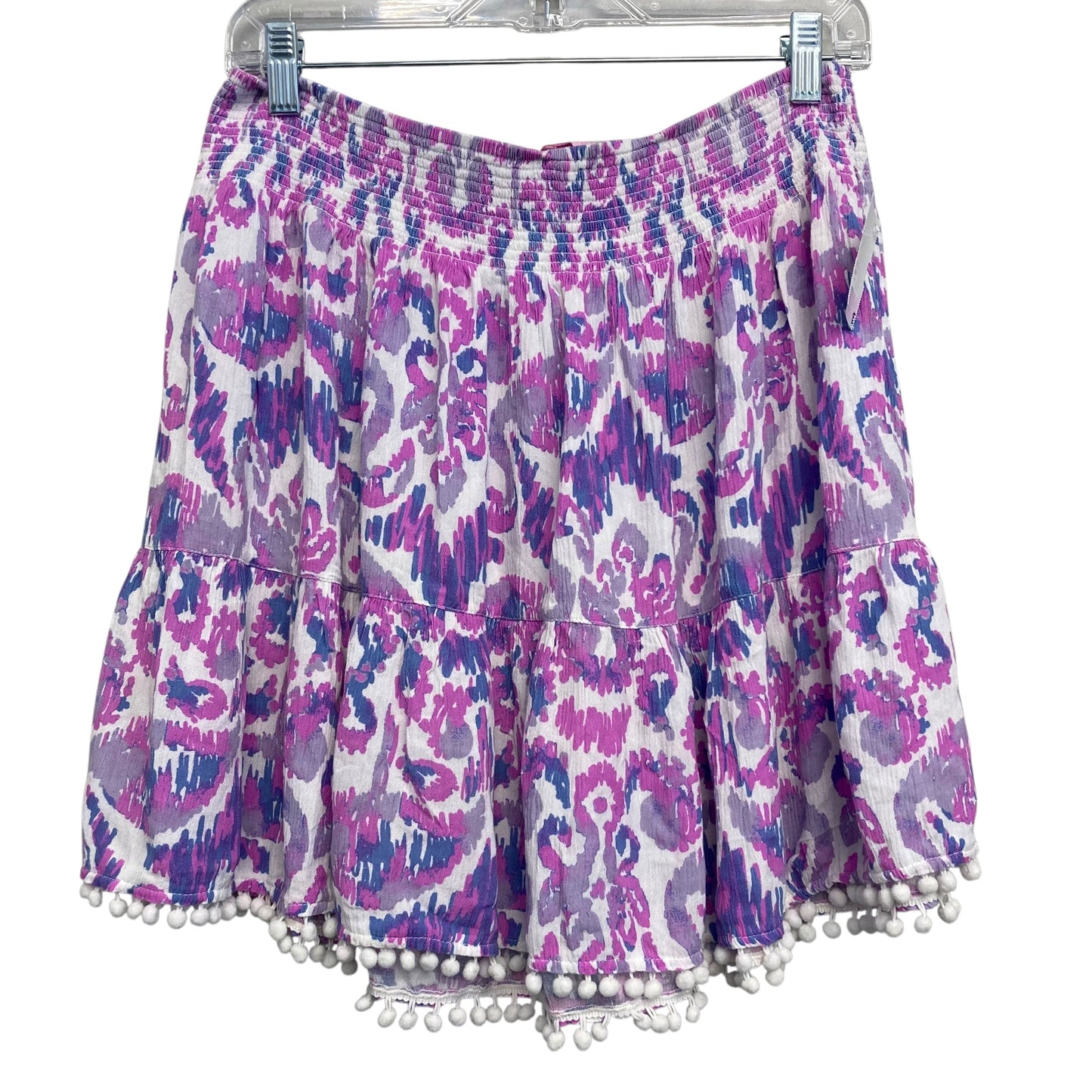 Skirt Designer By Lilly Pulitzer In Purple & White, Size:8
