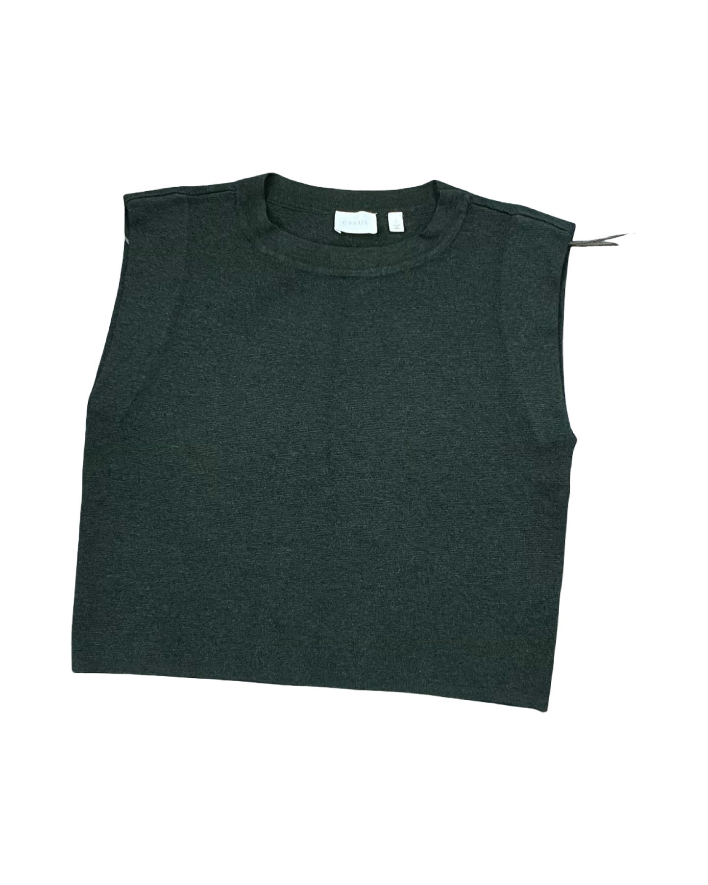 Top Sleeveless By Cyrus In Green, Size:S