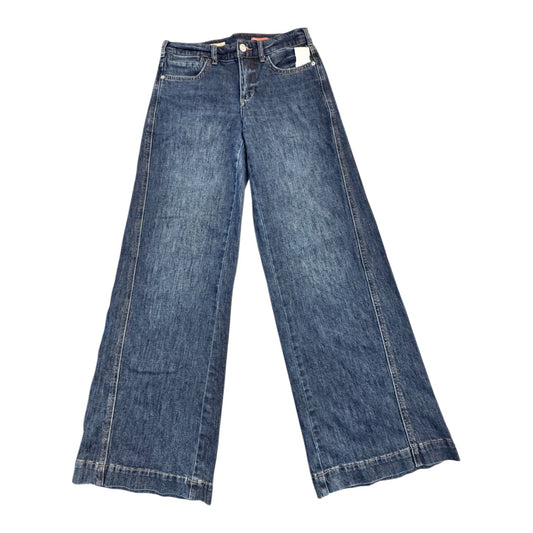 Jeans Wide Leg By Pilcro In Blue Denim, Size:0