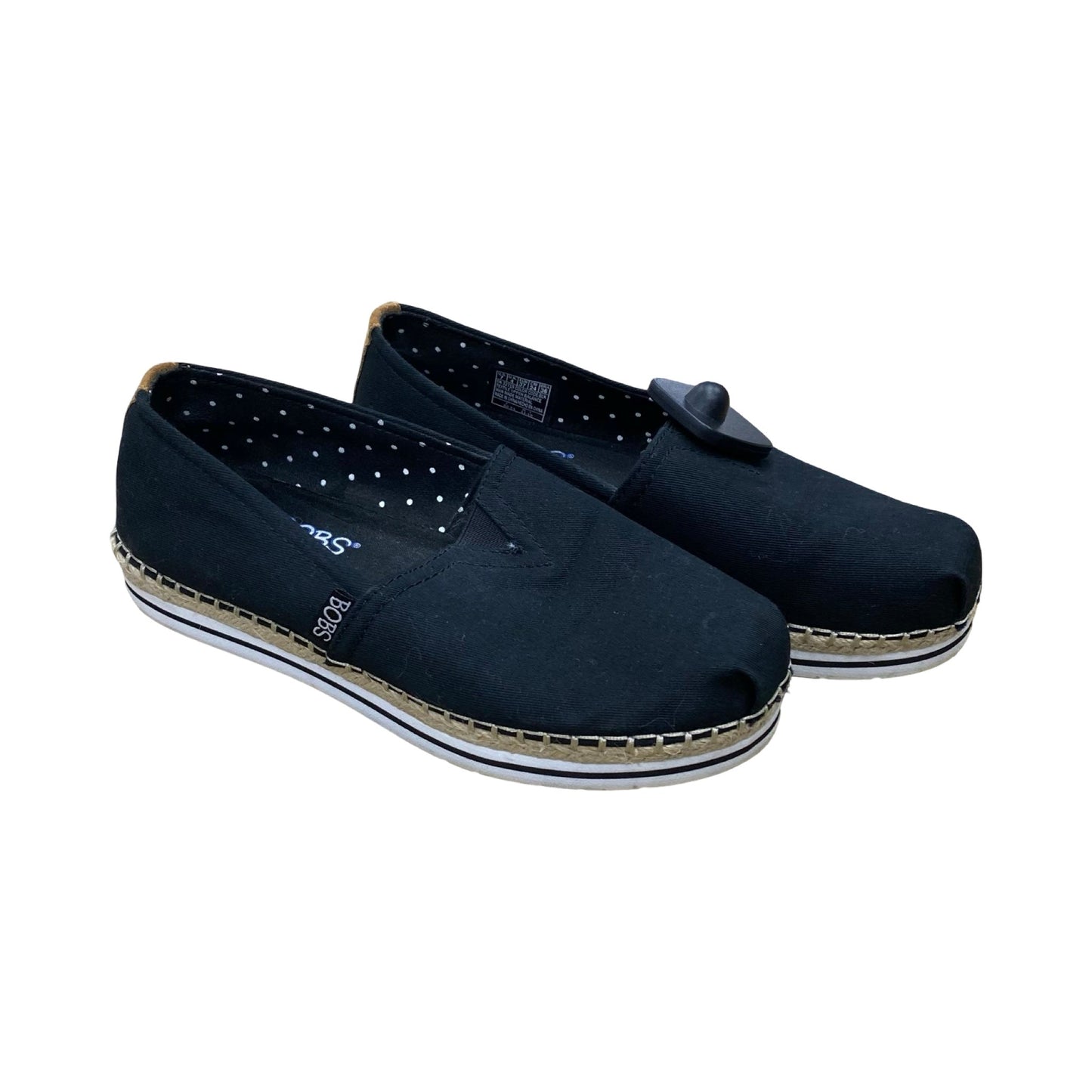 Shoes Flats By Bobs In Black, Size:7