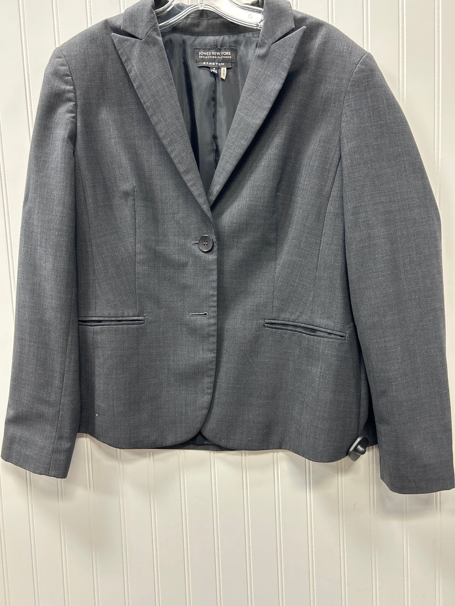 Blazer By Jones New York In Rose Gold, Size:14