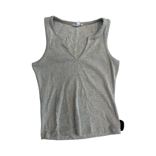 Top Sleeveless By Evereve In Grey, Size:Xs