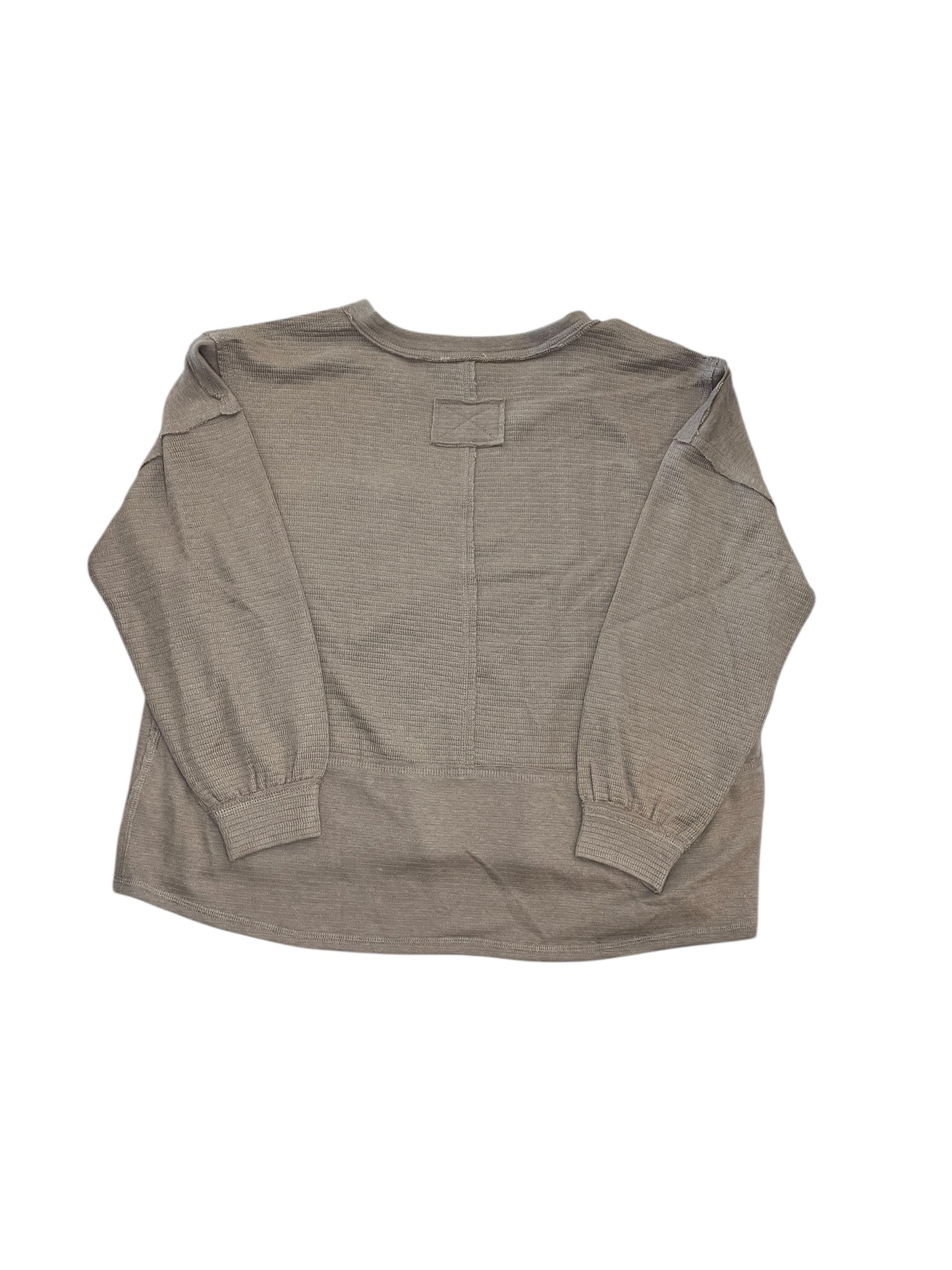 Top Ls By Blu Pepper In Brown, Size:M
