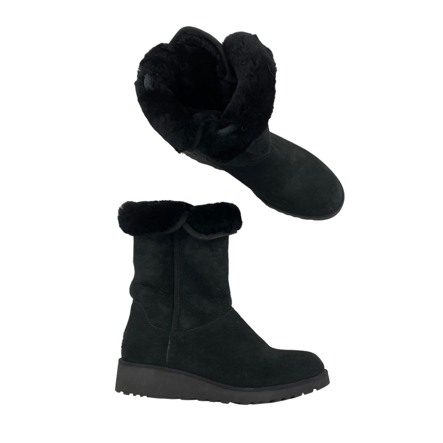 BLACK BOOTS DESIGNER by UGG Size:7