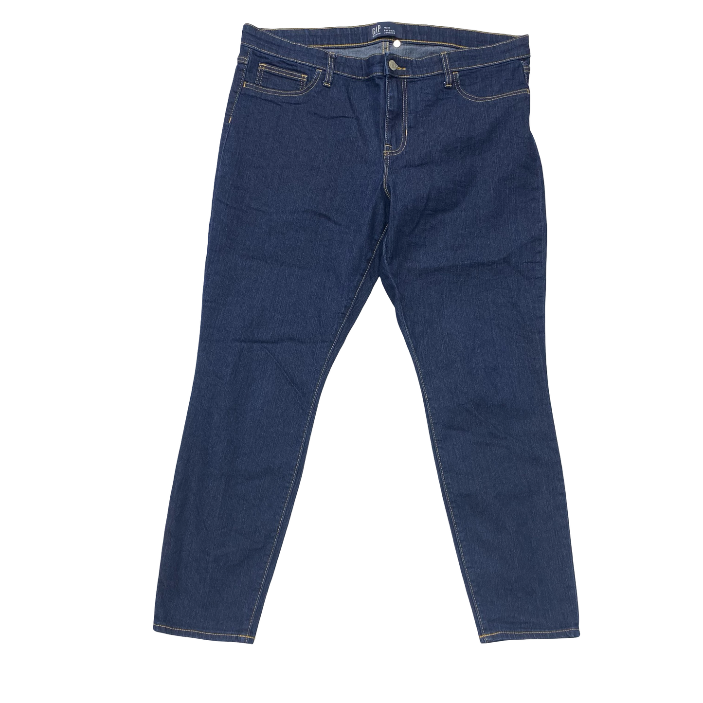 Jeans Jeggings By Gap In Blue Denim, Size:16