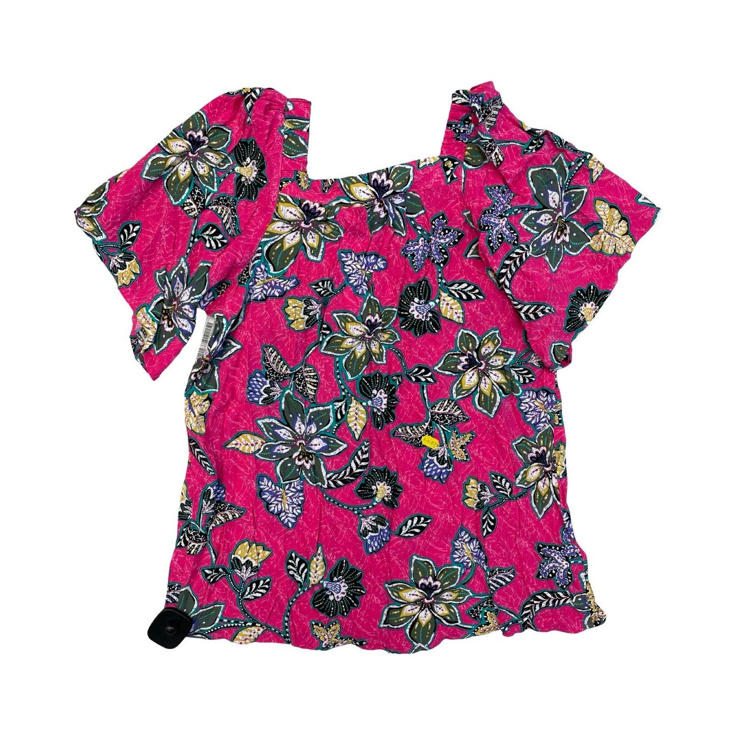 Top Ss By Loft In Pink, Size:Xxs