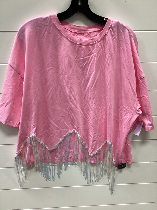 Top Ss By Clothes Mentor In Pink, Size:Xl