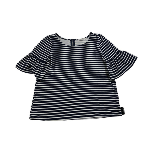 Top Ss By Green Envelope In Blue & White, Size:S