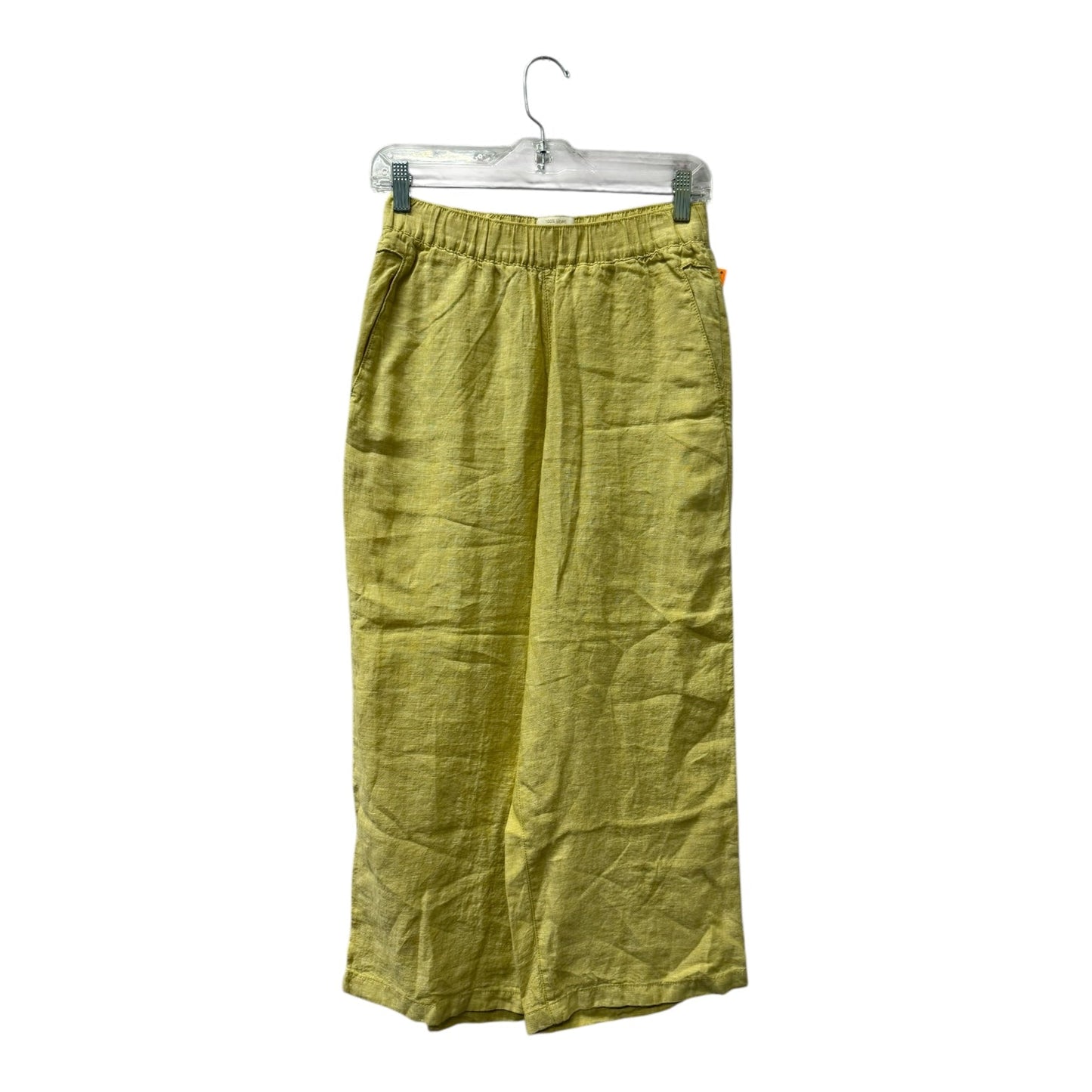 Pants Wide Leg By Cynthia Rowley In Yellow, Size:4