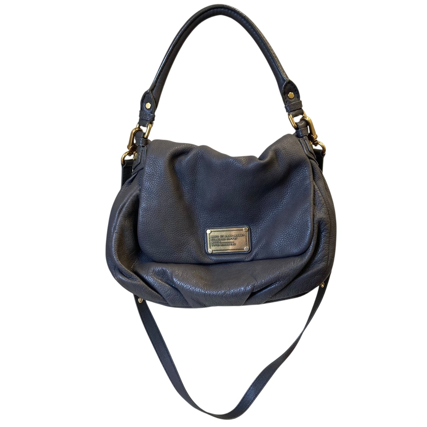 Handbag Designer By Marc By Marc Jacobs In Grey, Size:Medium