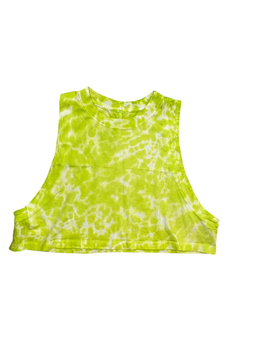 Athletic Tank Top By Lululemon In Yellow, Size:S