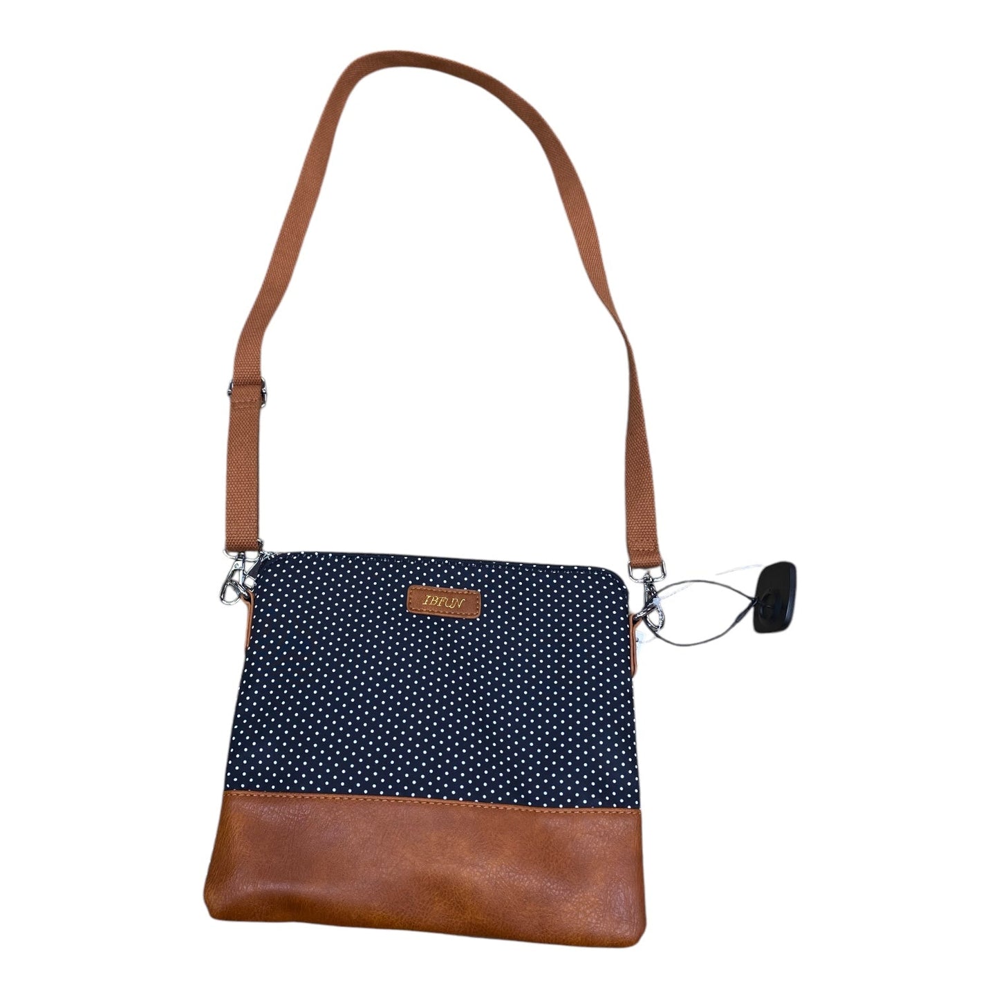 Handbag By Ibfun In Black & Brown, Size:Medium
