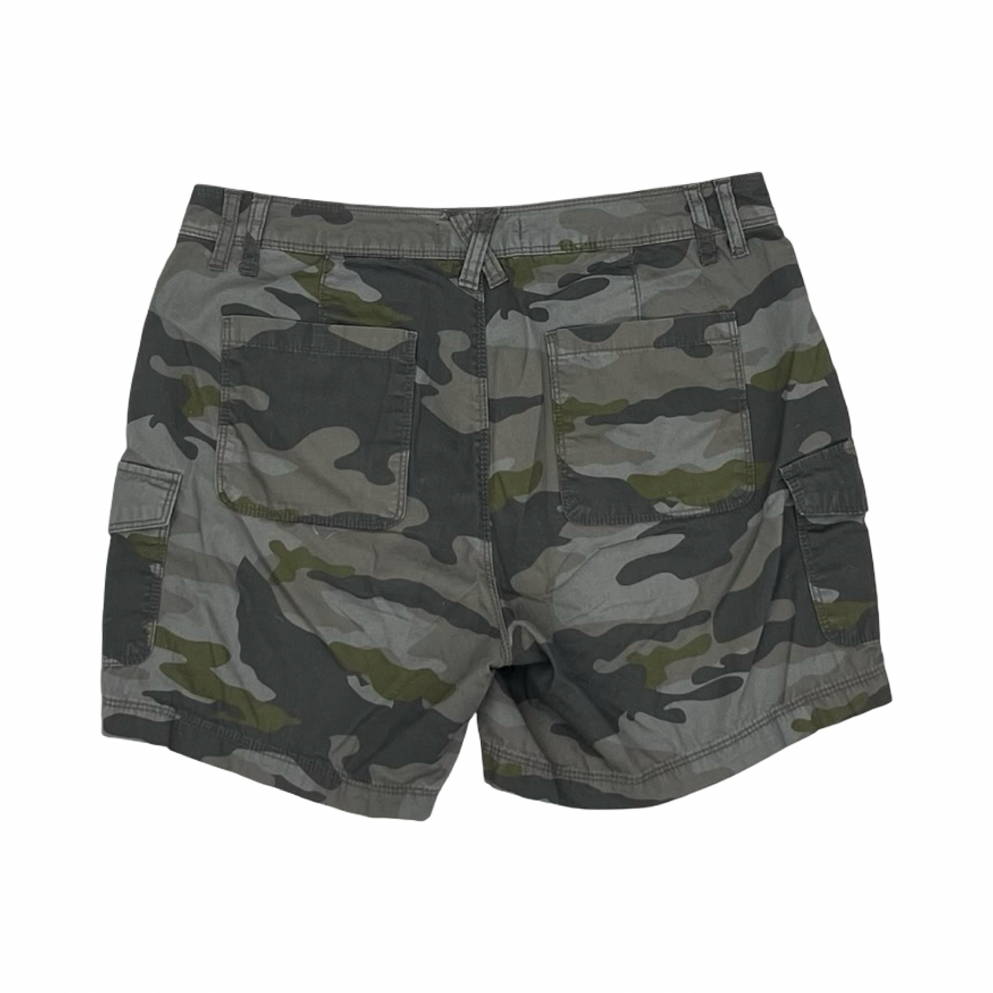 Shorts By Natural Reflections In Camouflage Print, Size:6