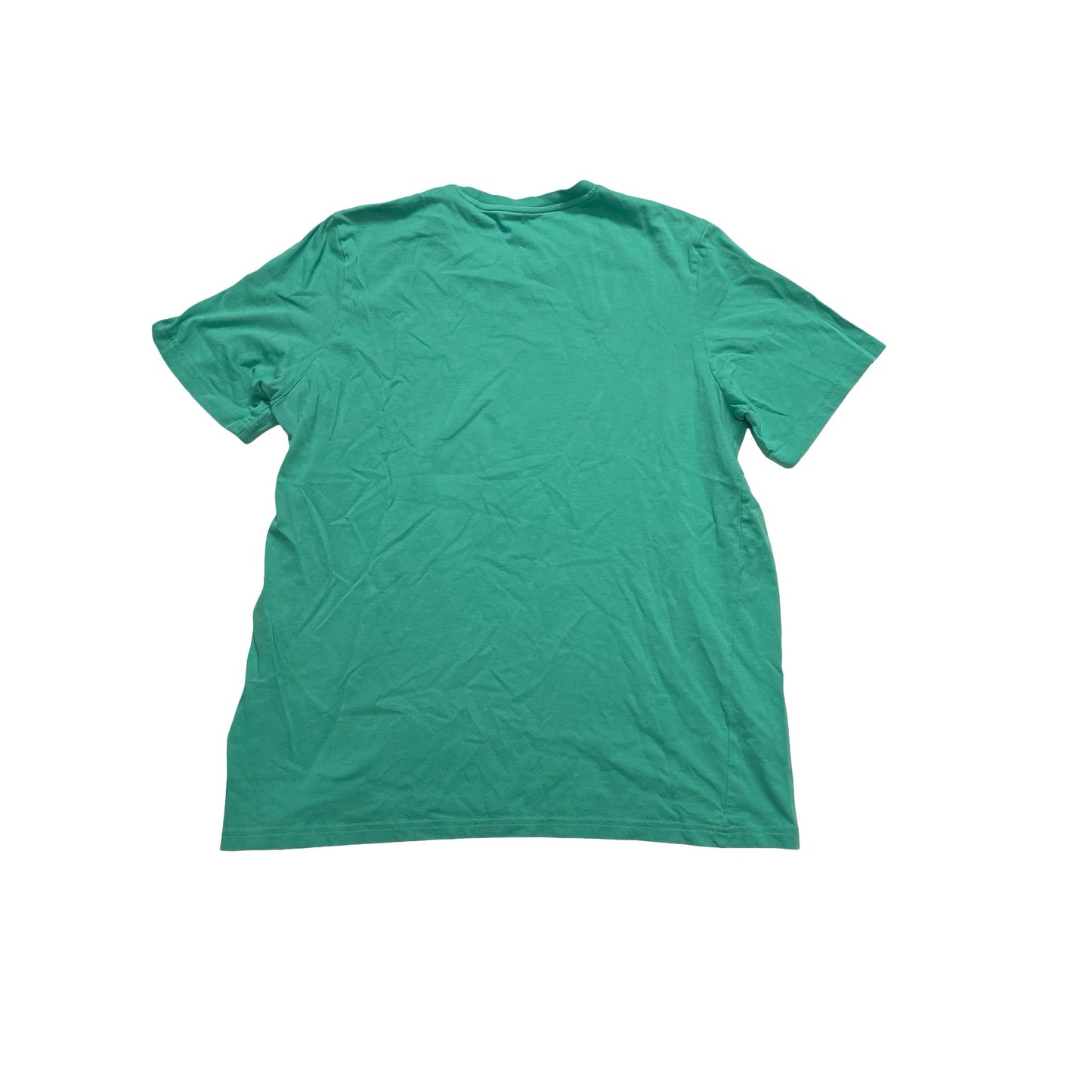 Athletic Top Ss By Adidas In Green, Size:L