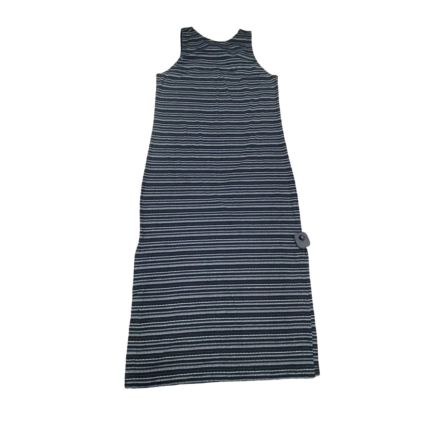 Dress Casual Maxi By Loft In Black & White, Size:S