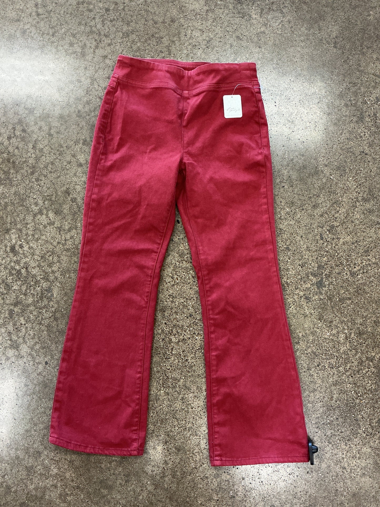 Jeans Flared By We The Free In Red Denim, Size:S