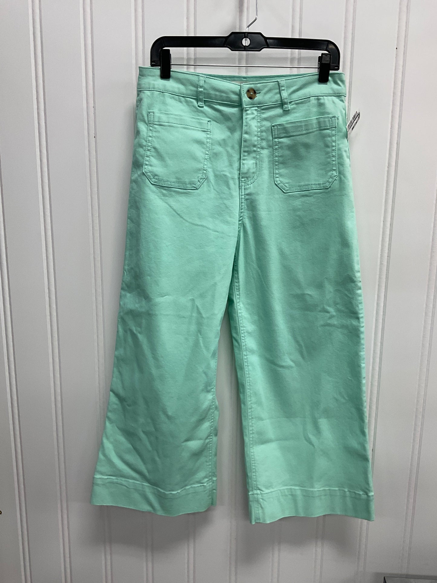 Pants Cropped By Cato In Aqua, Size:10