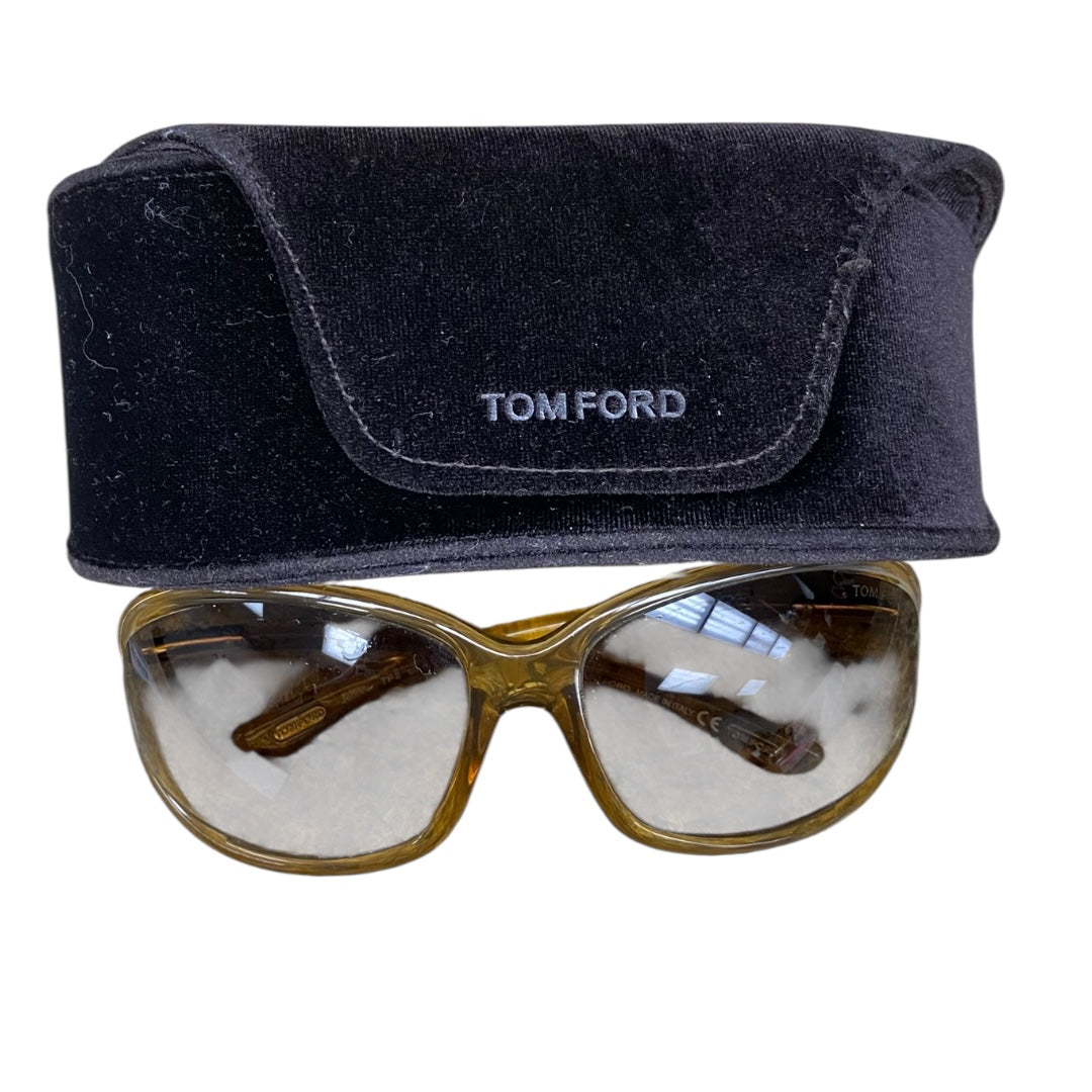 Sunglasses Luxury Designer By Tom Ford In Brown