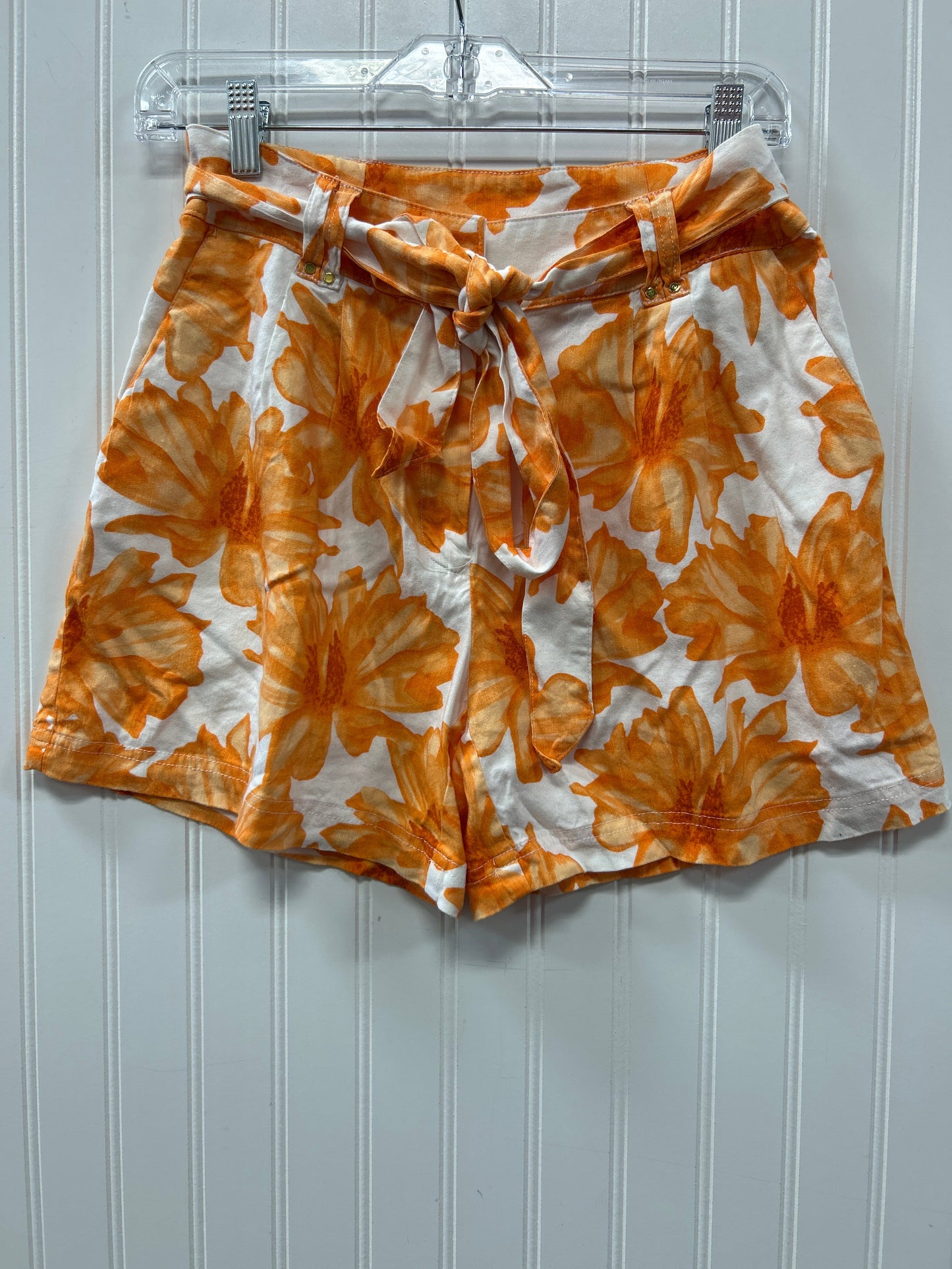 Shorts By Inc In Orange, Size:2