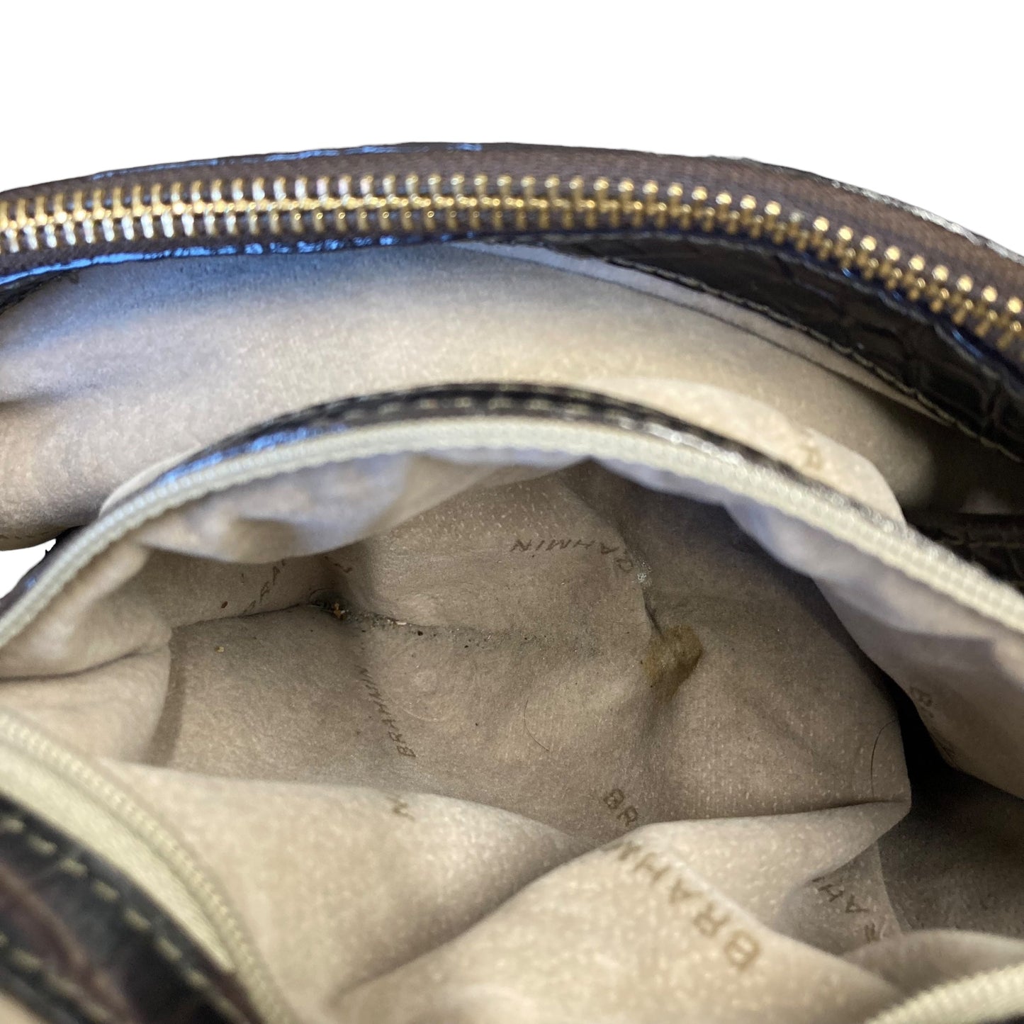 Handbag Designer By Brahmin In Multi, Size:Medium