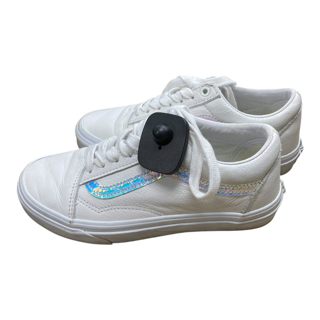 Shoes Sneakers By Vans In White, Size:6