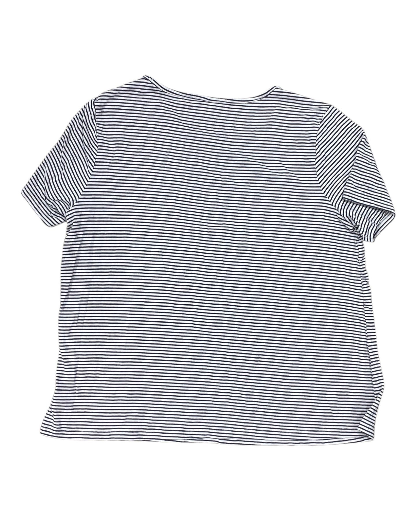Top Ss By Old Navy In Blue & Cream, Size:L