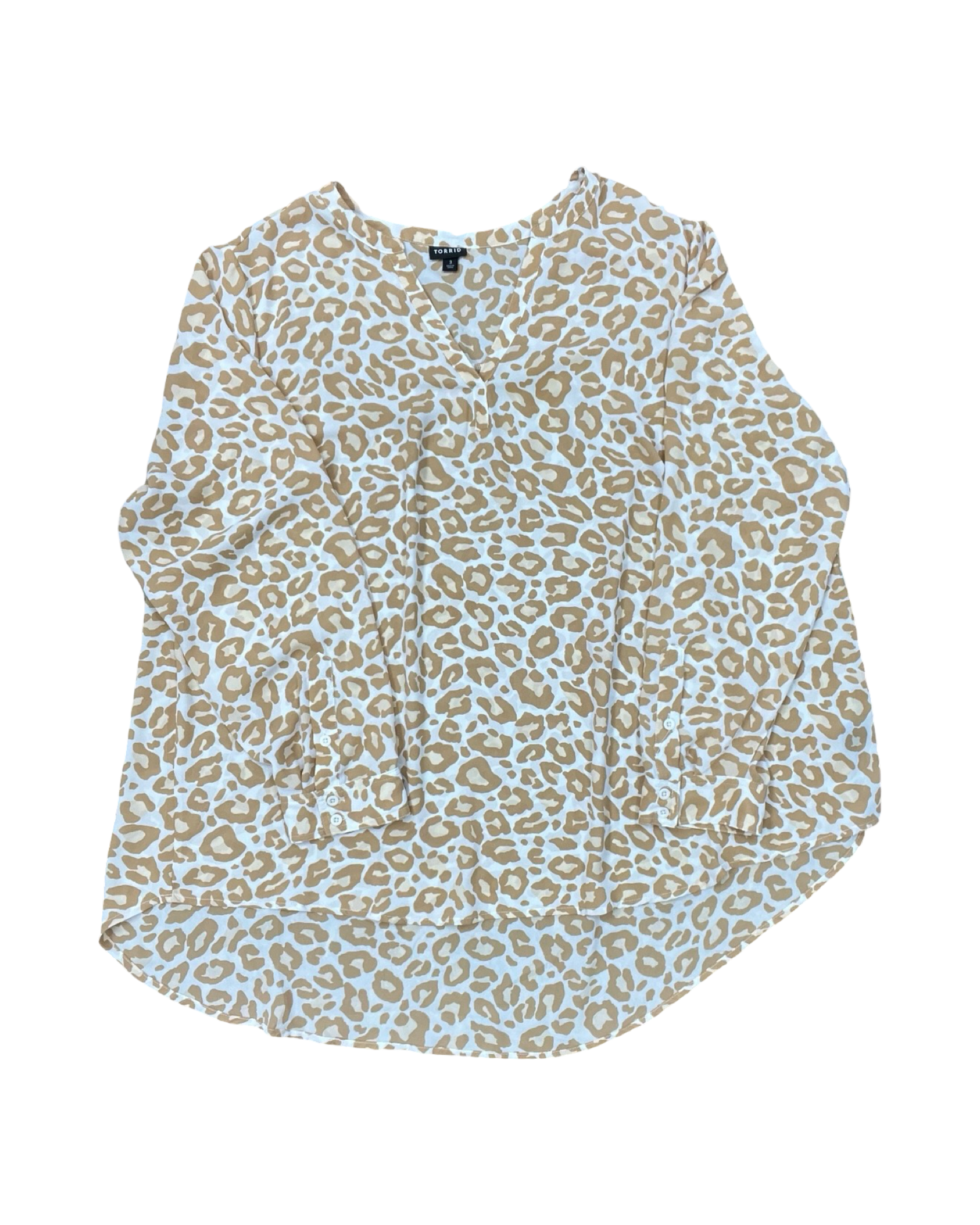 Top Ls By Torrid In White & Yellow, Size:3X