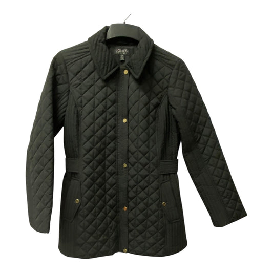 Coat Puffer & Quilted By Jones New York In Black, Size:M