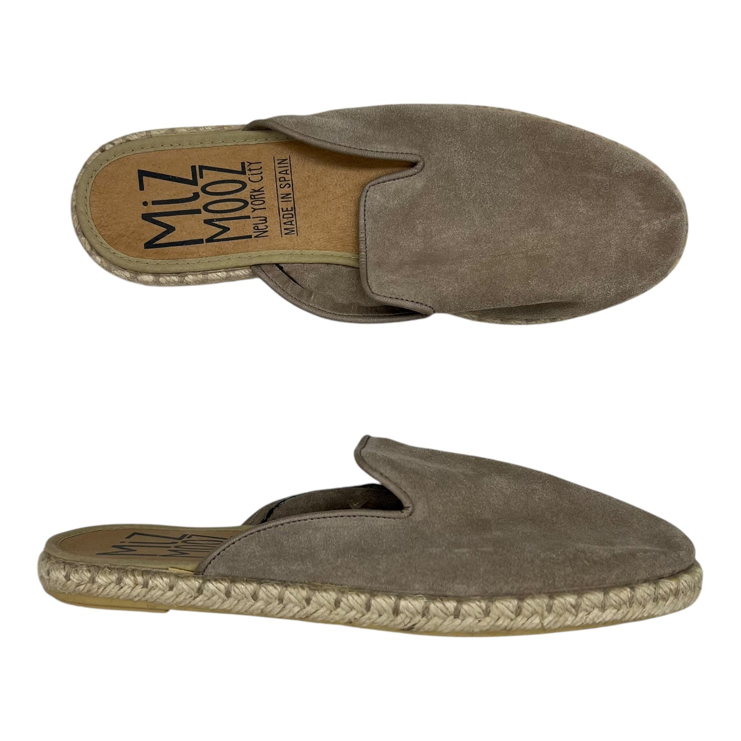 Shoes Flats By Miz Mooz In Taupe, Size:8.5