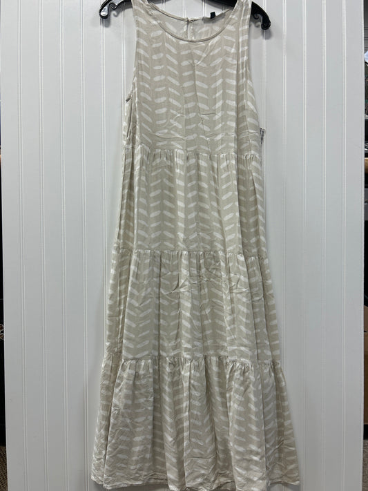 Dress Casual Maxi By Michelle Mcdowell In Cream, Size:S