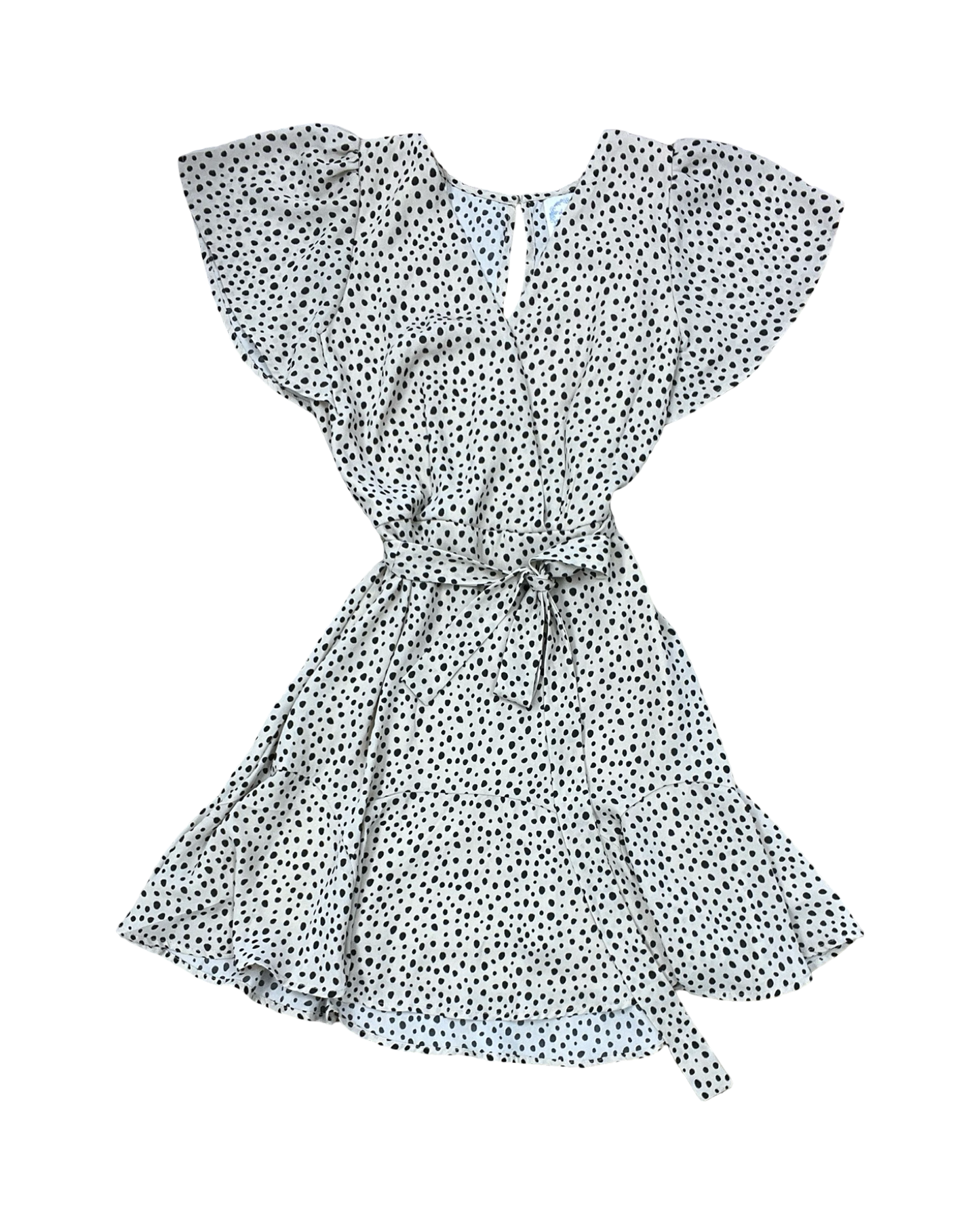 Dress Casual Short By Blue Rain In Black & Cream, Size:S