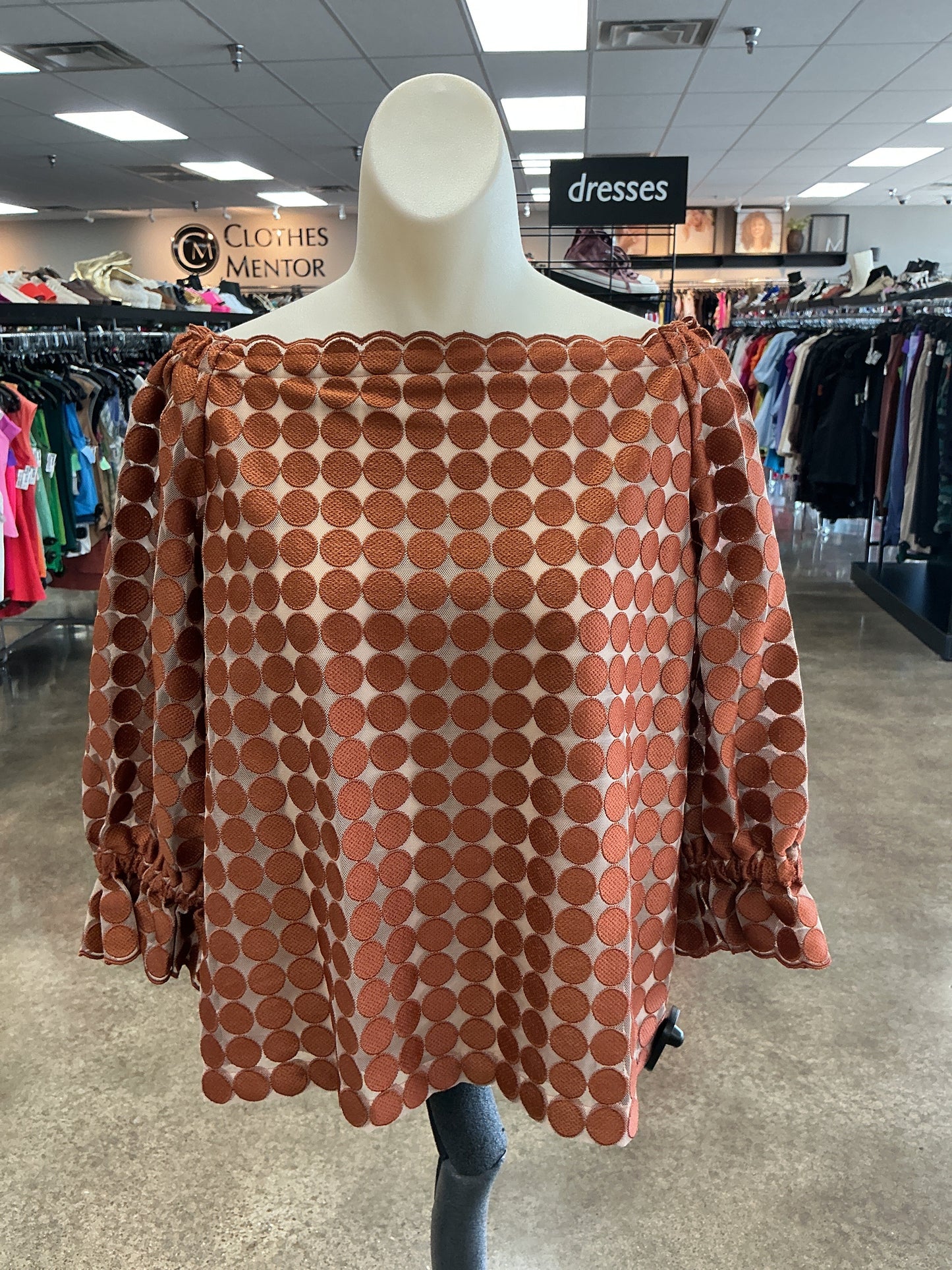 Top Ls By Trina Turk In Brown, Size:M
