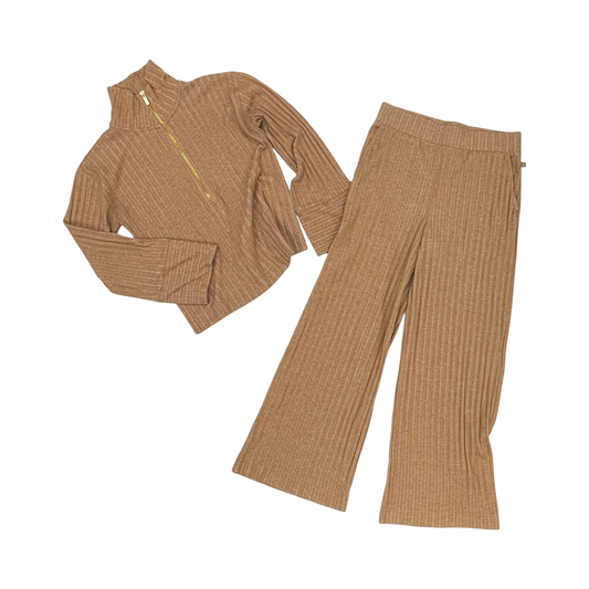 Lounge Set Pants By Lou And Grey In Brown, Size:S