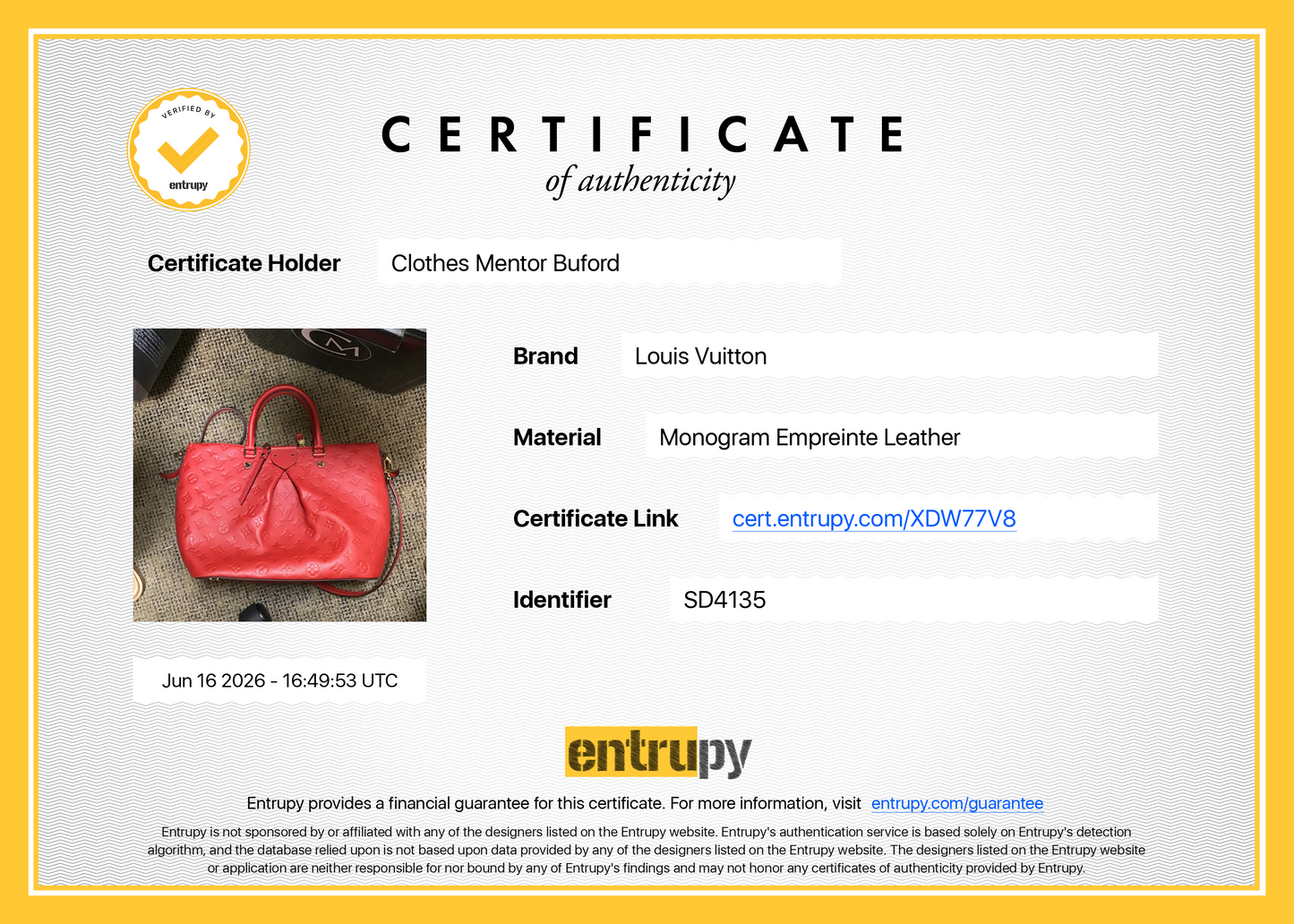 Handbag Luxury Designer By Louis Vuitton, Size: Medium