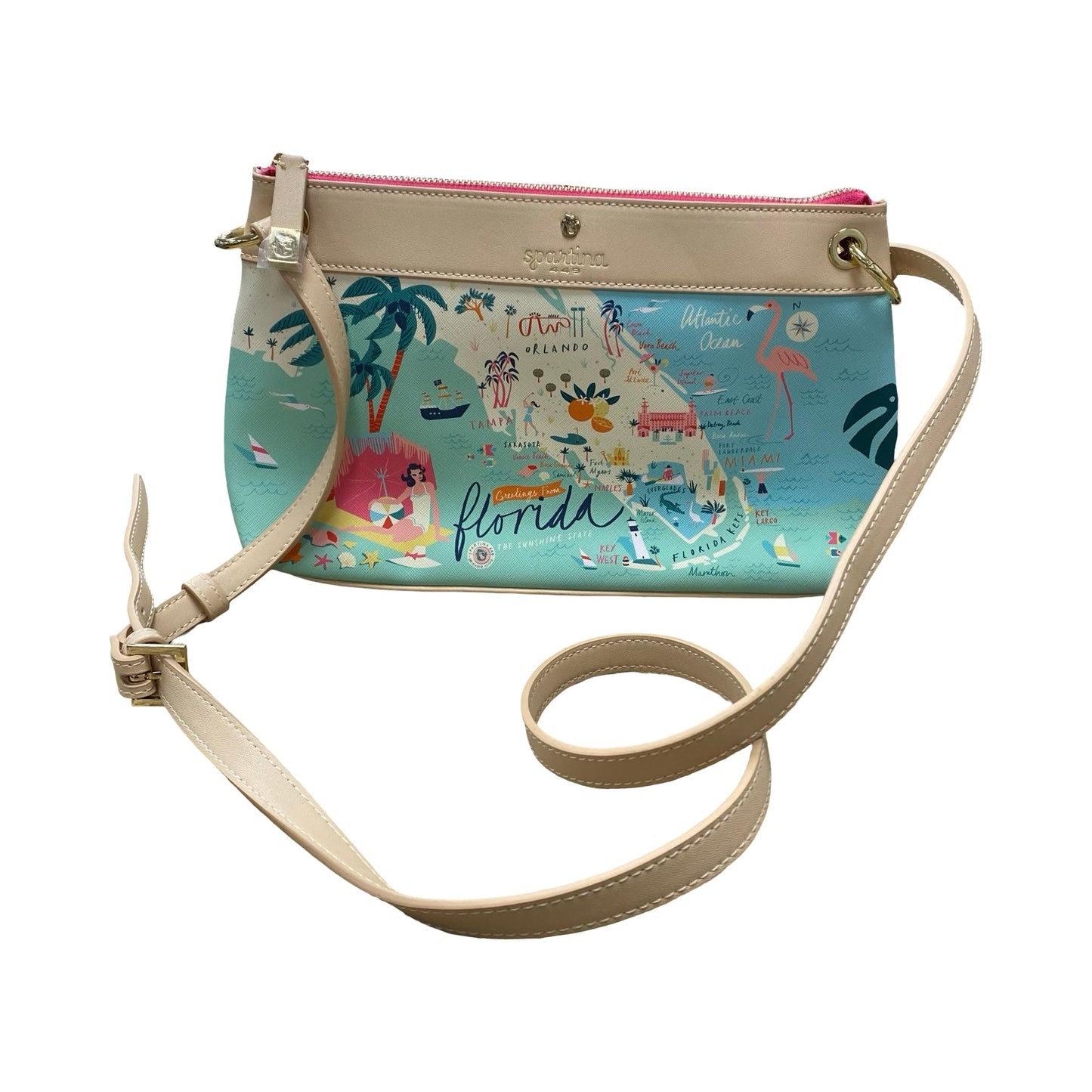 Handbag By Spartina In Multi, Size:Medium