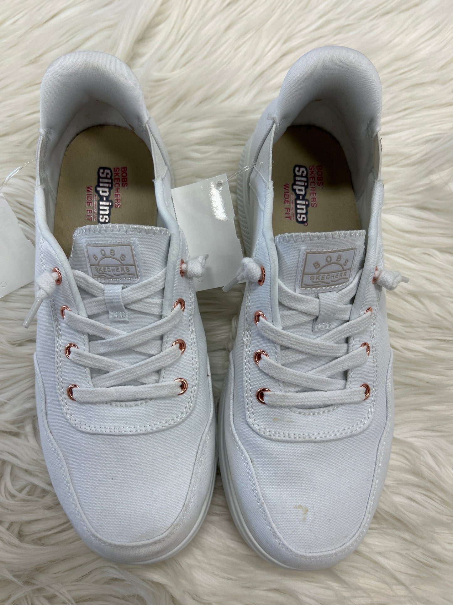Shoes Flats By Skechers In White, Size:8