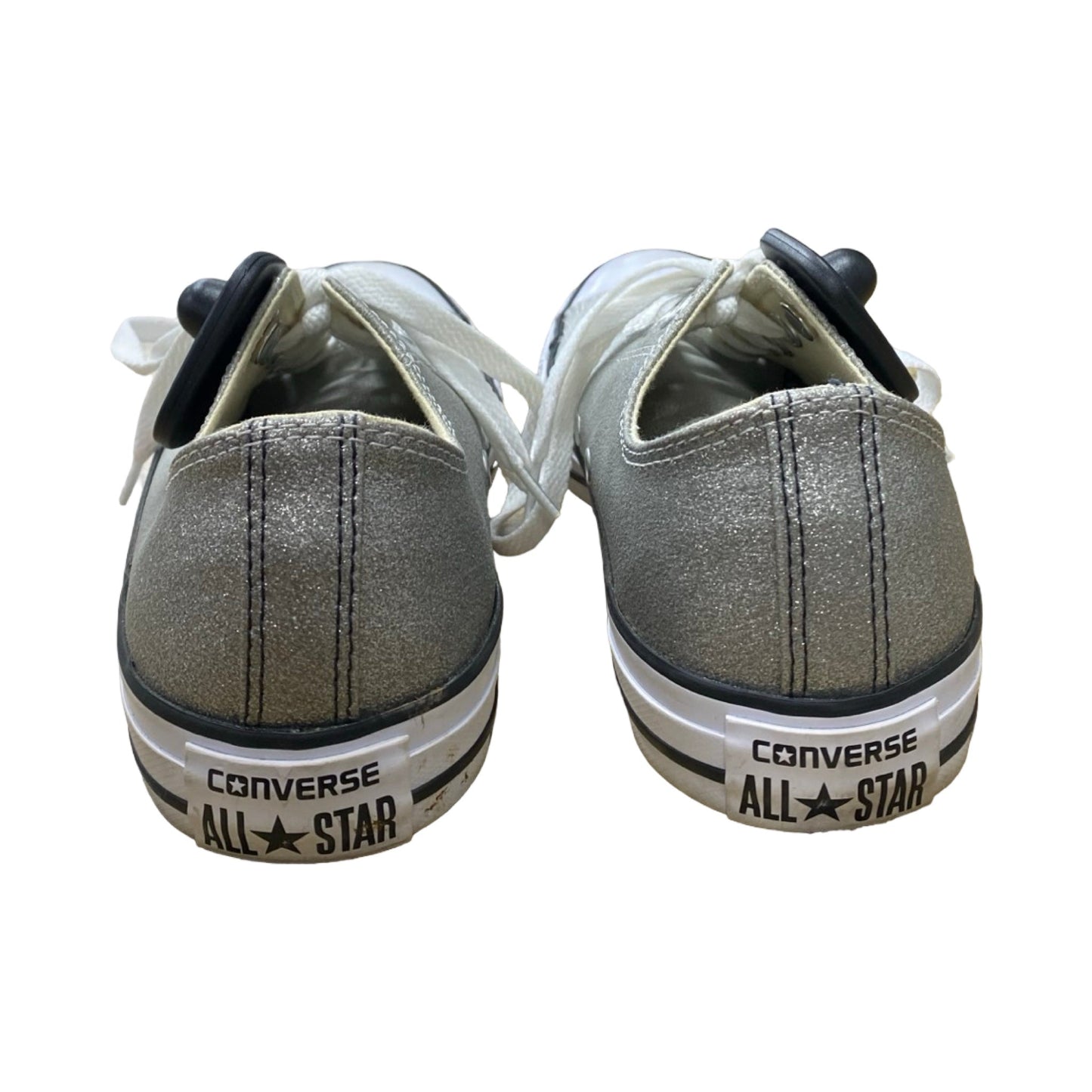 Shoes Sneakers By Converse In Silver, Size:8