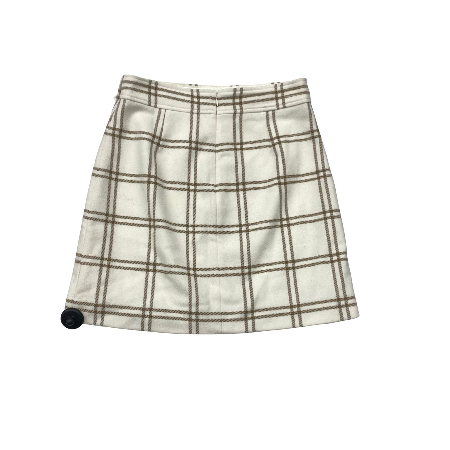 Skirt Midi By J. Crew In Plaid Pattern, Size:6