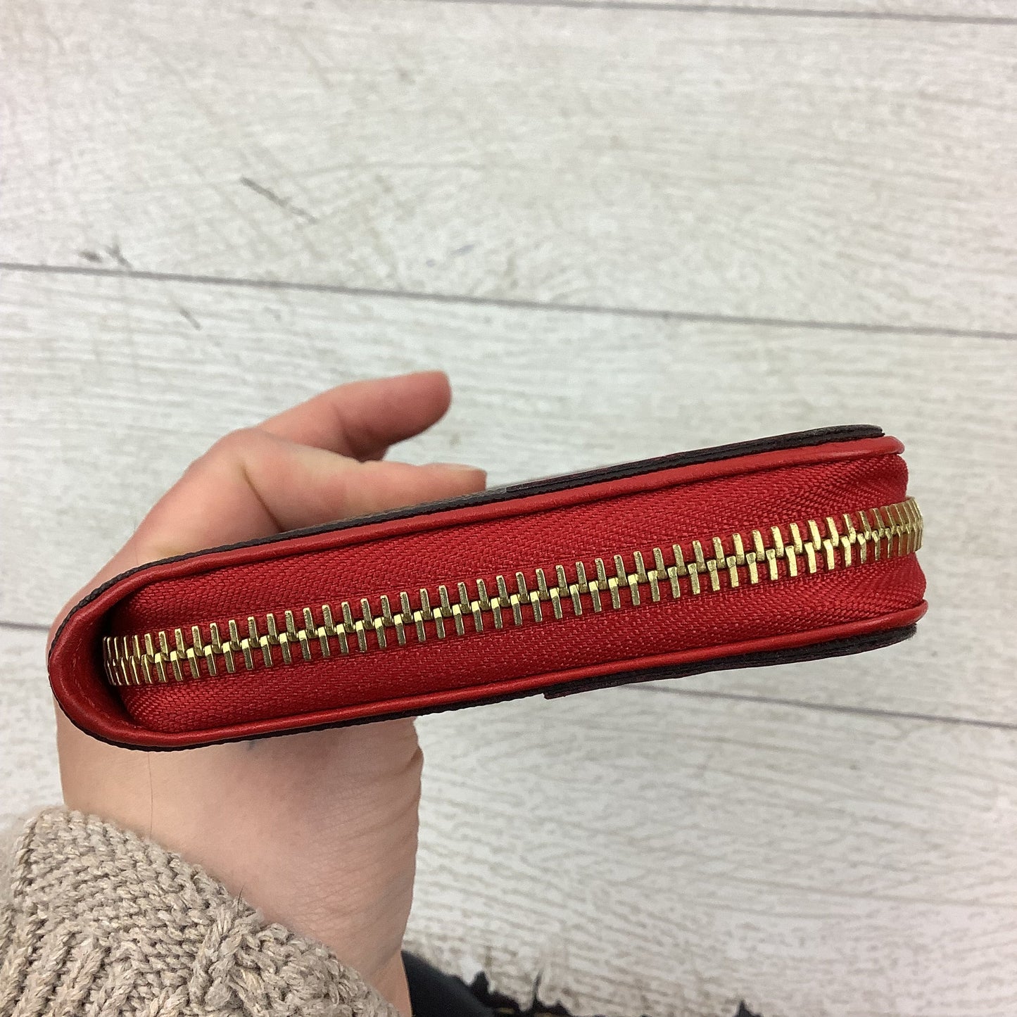 Wallet Luxury Designer By Louis Vuitton, Size: Large