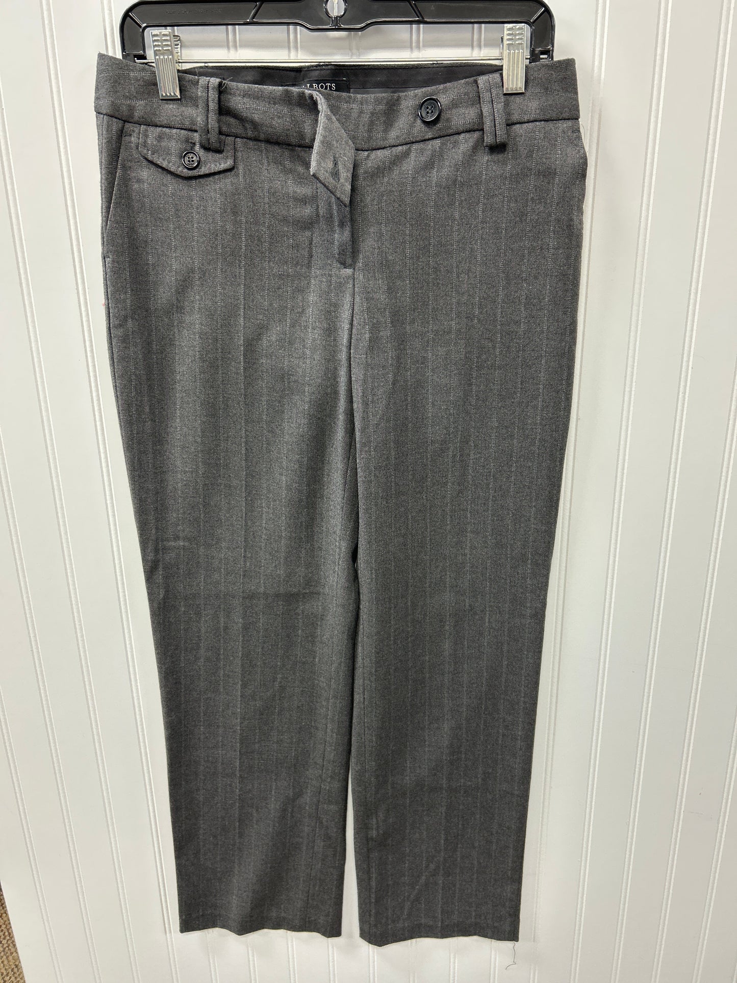 Pants Dress By Talbots In Grey, Size:4P