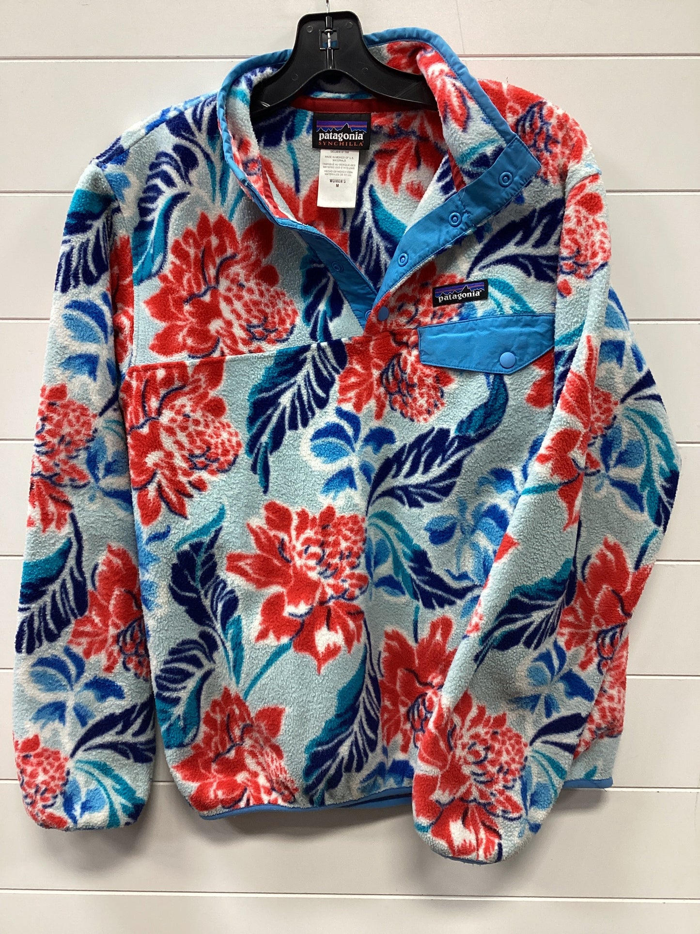 Athletic Fleece By Patagonia In Blue, Size:M