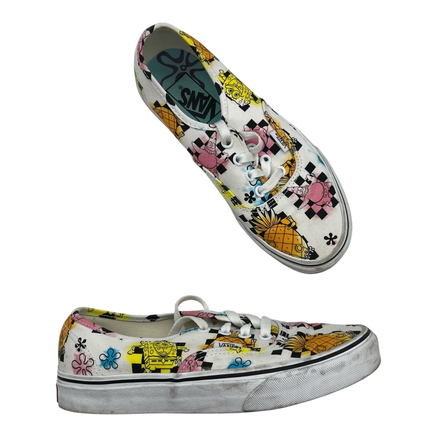 Shoes Sneakers By Vans In Multi, Size:7