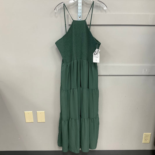 DRESS CASUAL MAXI by ARULA In GREEN, Size: 1X