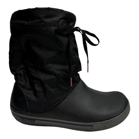 Boots Snow By Crocs In Black, Size:8