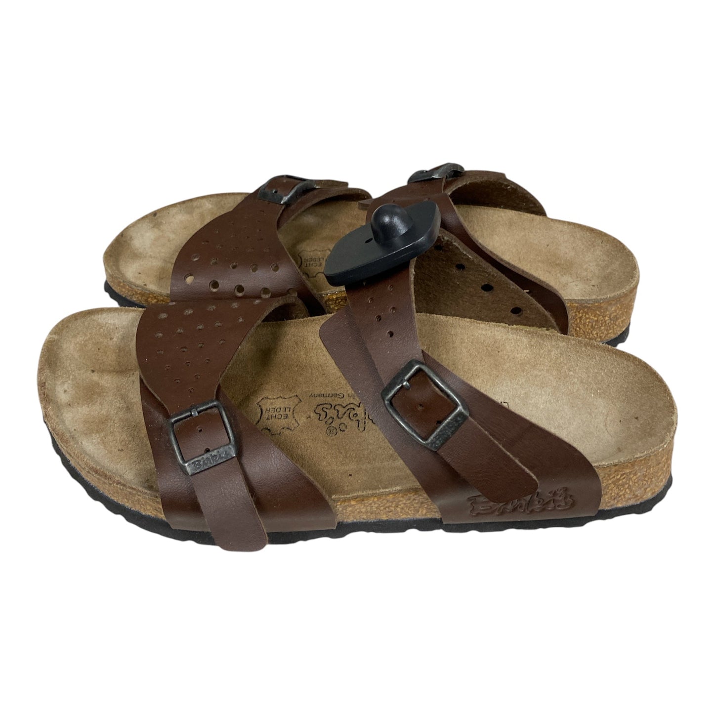 Sandals Designer By Birkenstock In Brown, Size:7