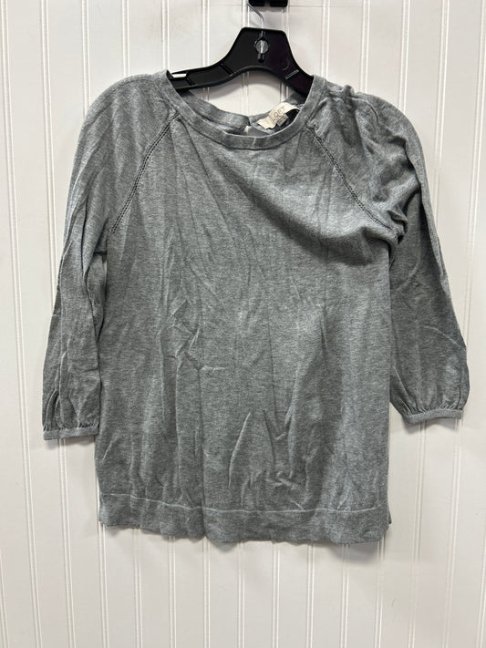 Top Ls By Loft In Grey, Size:Xs