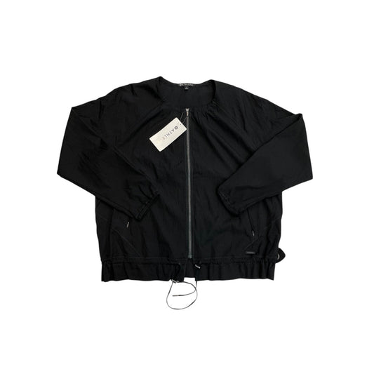 Athletic Jacket By Athleta In Black, Size:L