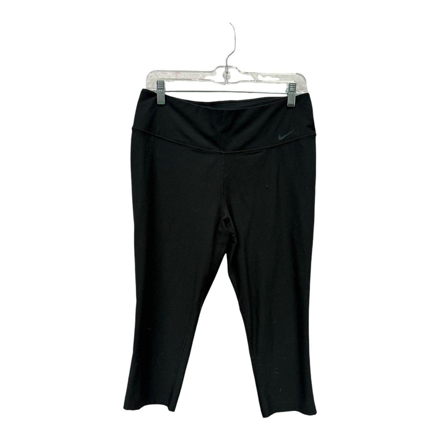 Athletic Leggings Capris By Nike Apparel In Black, Size:L