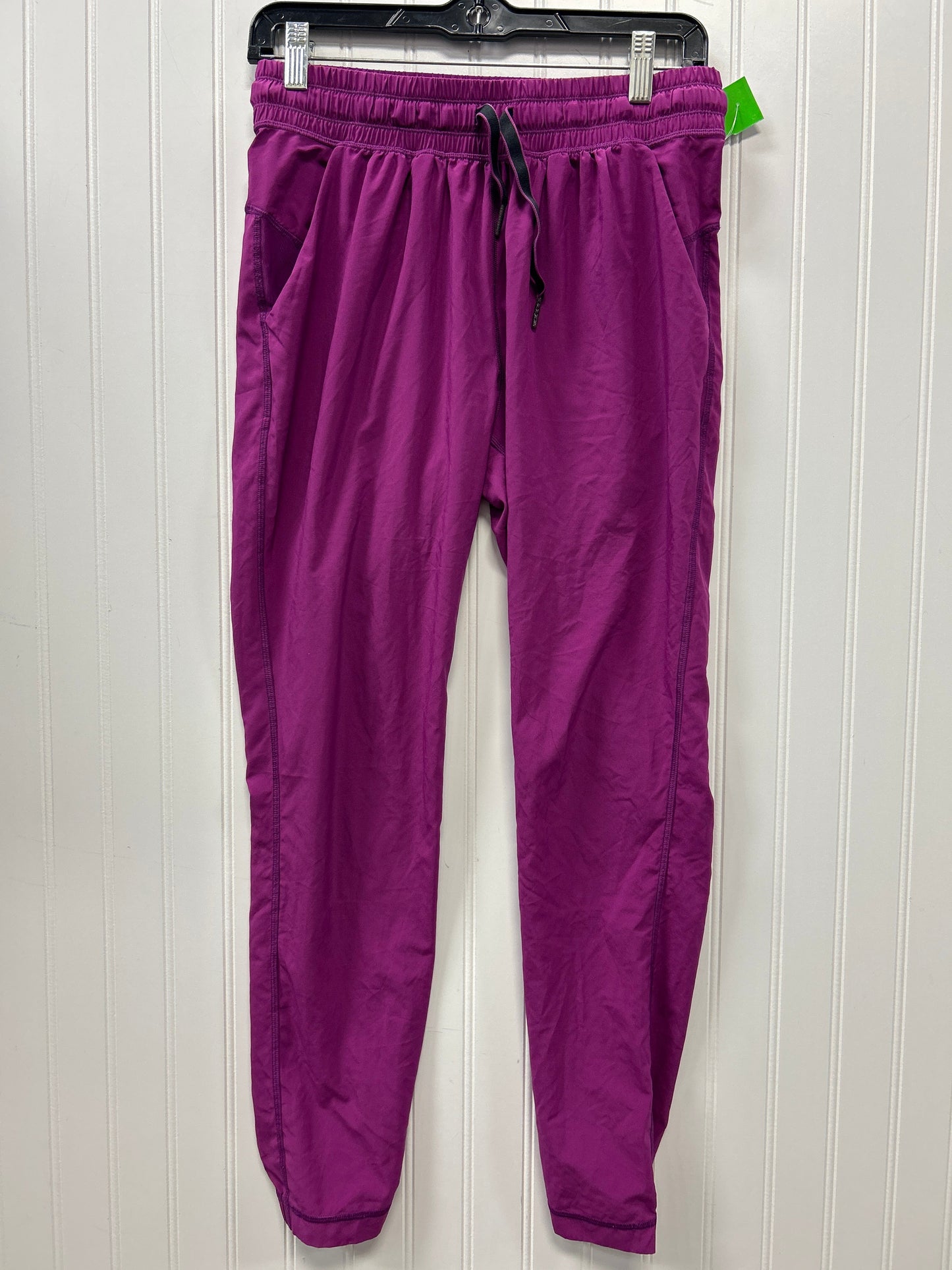 Athletic Pants By Lululemon In Purple, Size:4