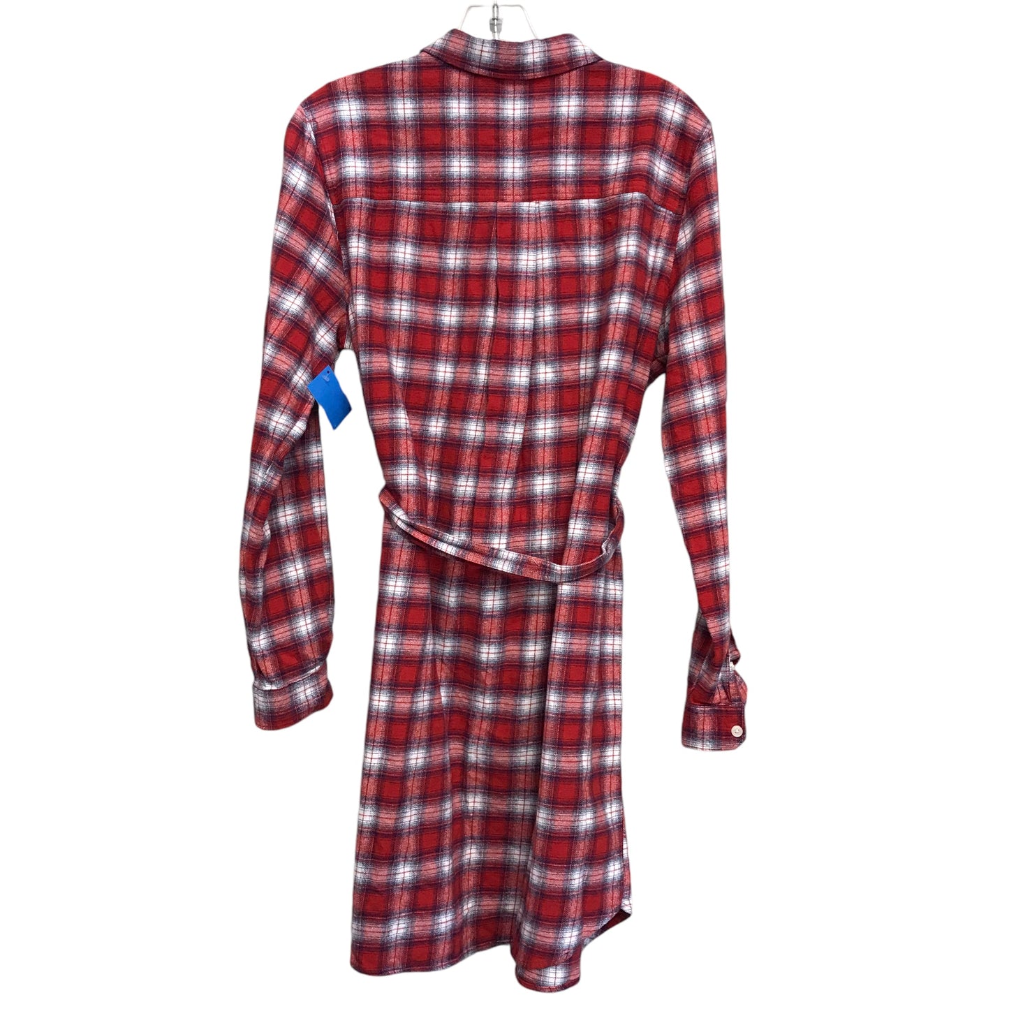 Dress Casual Short By Simply Southern In Plaid Pattern, Size:L